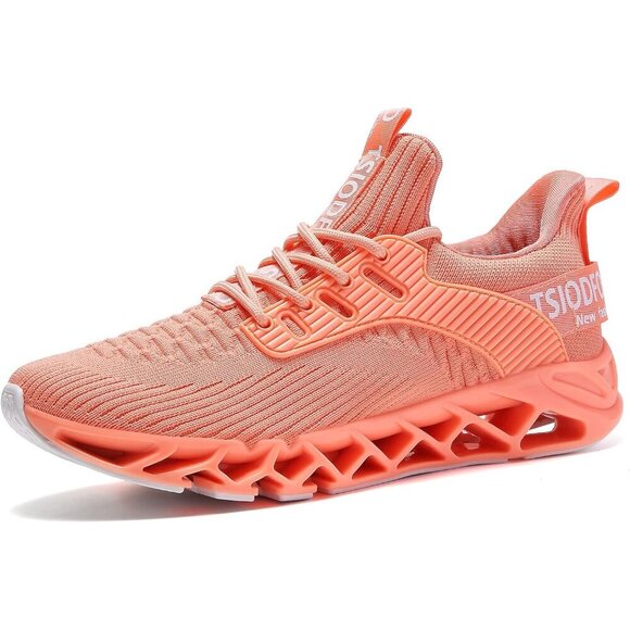 Women’s Athletic Tennis Shoes - Fashionable Sport & Walking Running Sneakers - Picture 2 of 7